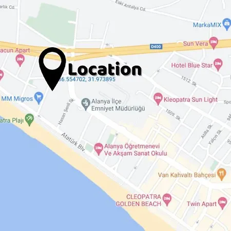 شقة Zerrin Hanim - 1 Minute From Kleopatra Beach ألانيا